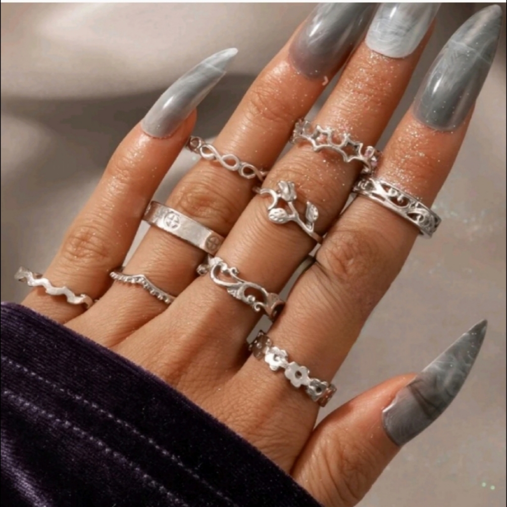 9 Pc Ring Set